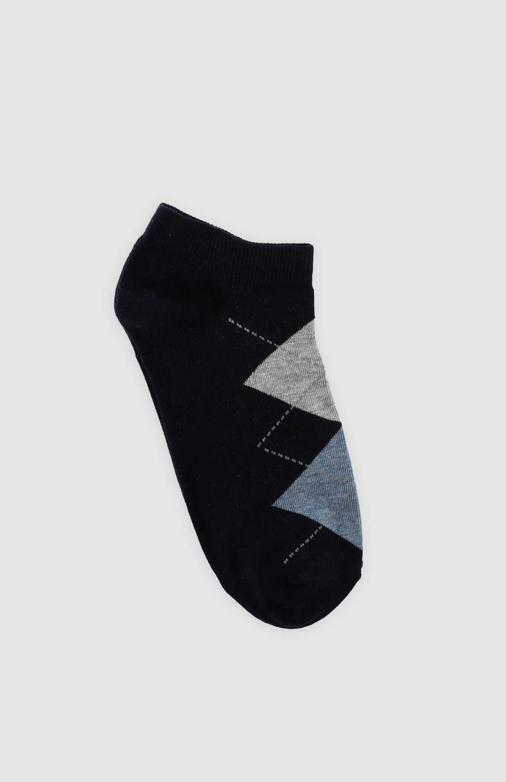 Pringle Mickey Argyle 3 Pack Ankle Socks - Image 3