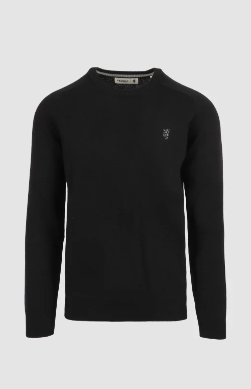 Johnson Long Sleeve Lambswool Crew Sweater