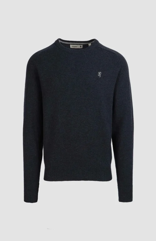 Johnson Long Sleeve Lambswool Crew Sweater