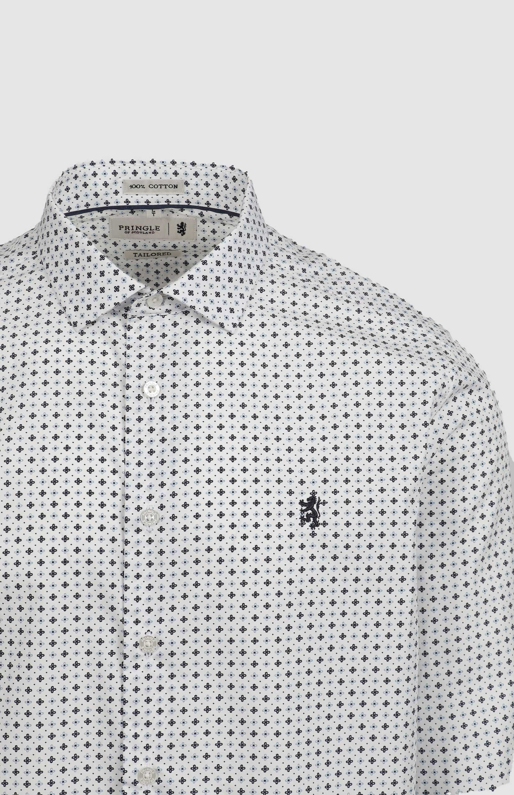 Pringle Larry Micro Geo Tailored Shirt - Image 2