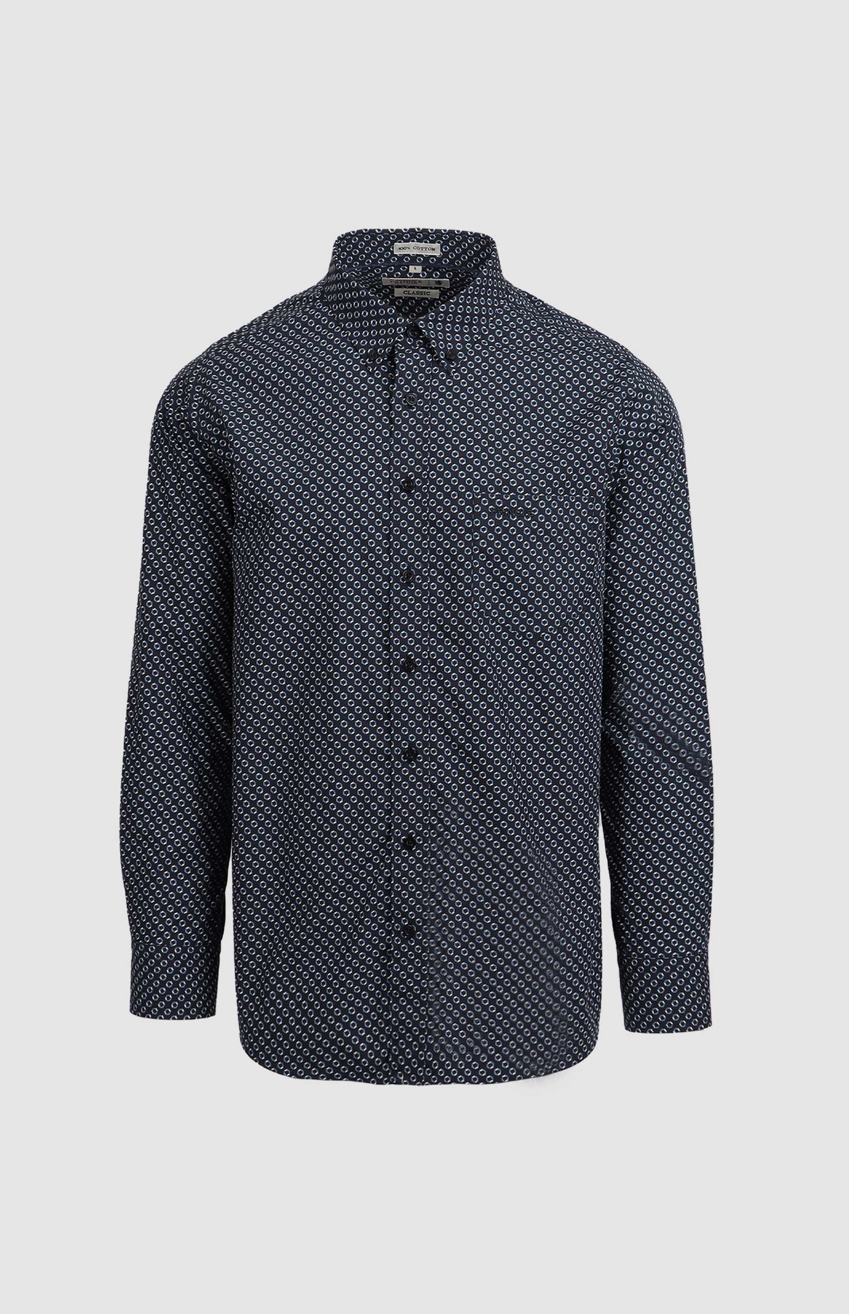 Pringle Barry Micro Geo Shirt Tall