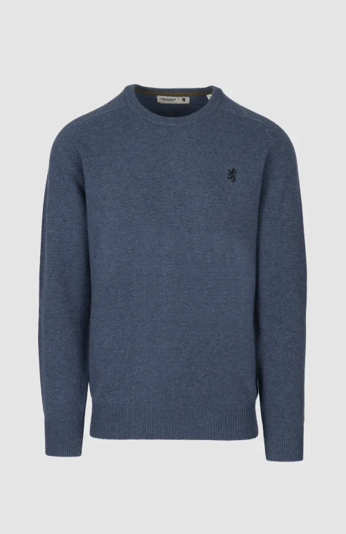 Johnson Long Sleeve Lambswool Crew Sweater