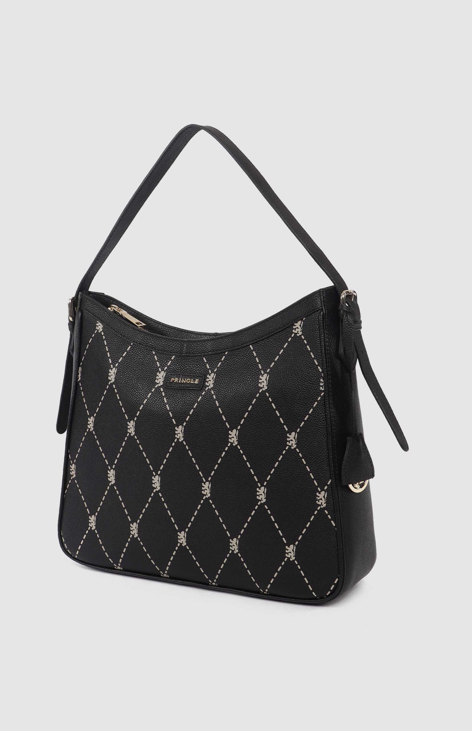 Pringle Argyle AOP Hobo Bag - Image 5