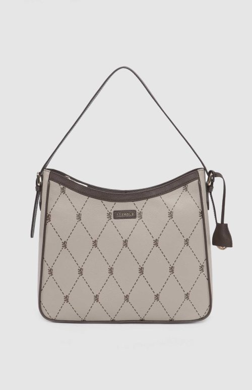 Pringle Argyle AOP Hobo Bag