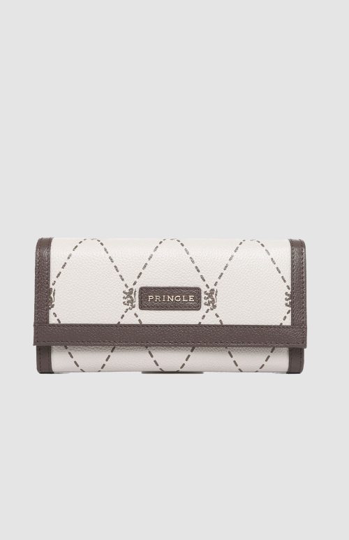 PRINGLE ARGYLE AOP FLAPOVER PURSE
