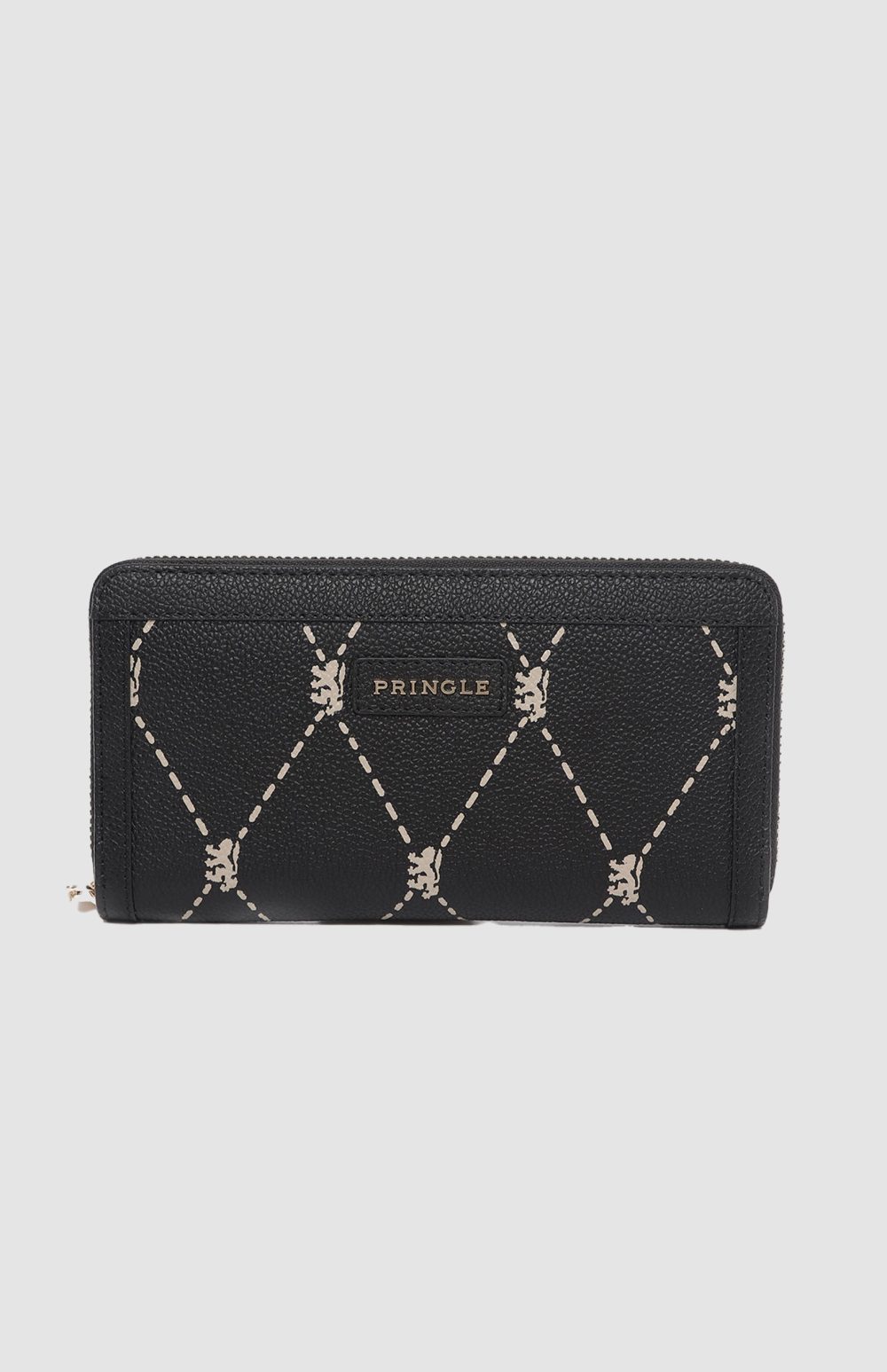 Pringle Argyle AOP Zip Around Purse