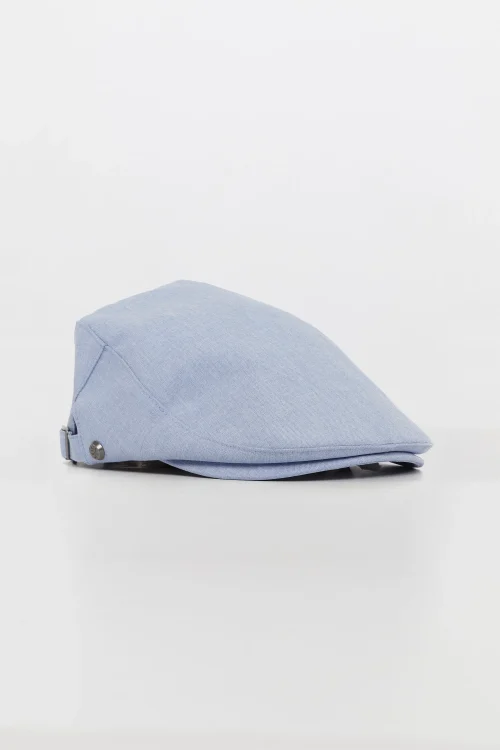 Pringle Ayanda Chambray Newsboy Cap