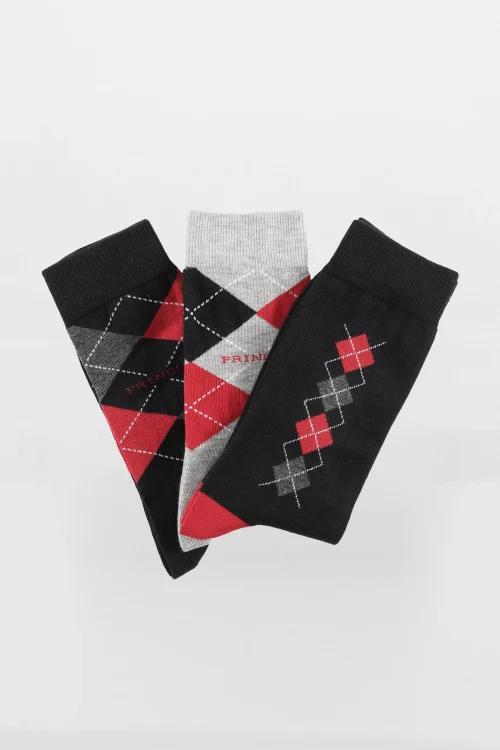 Pringle Jobe 3 Pack Socks