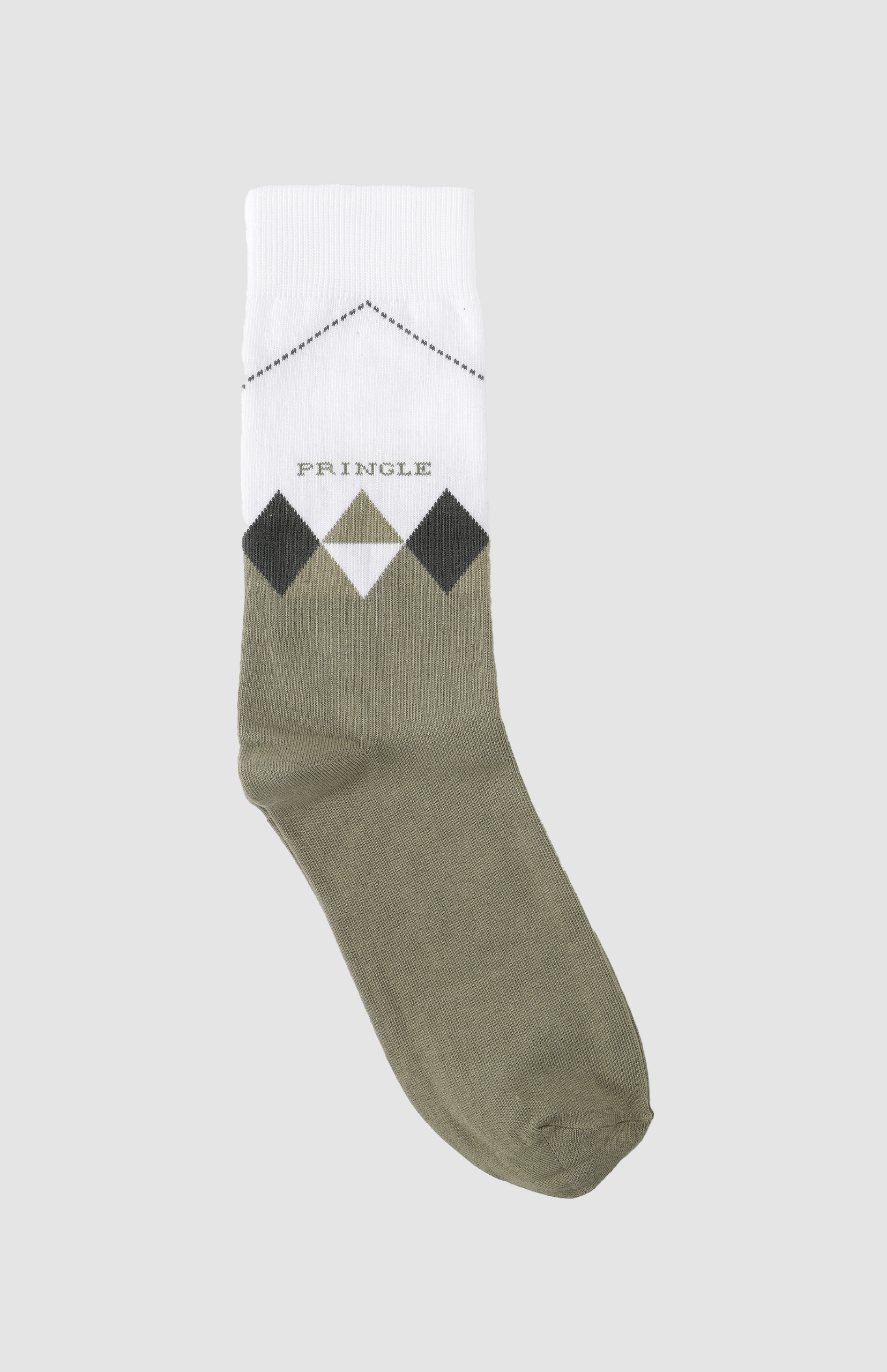 Pringle Ryan Argyle Sock - Image 2