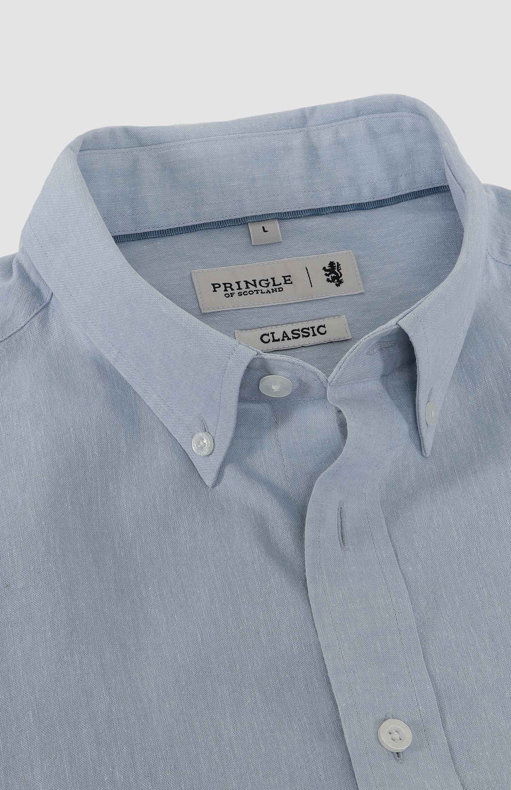Riaan Cotton-Linen Classic Shirt - Image 3