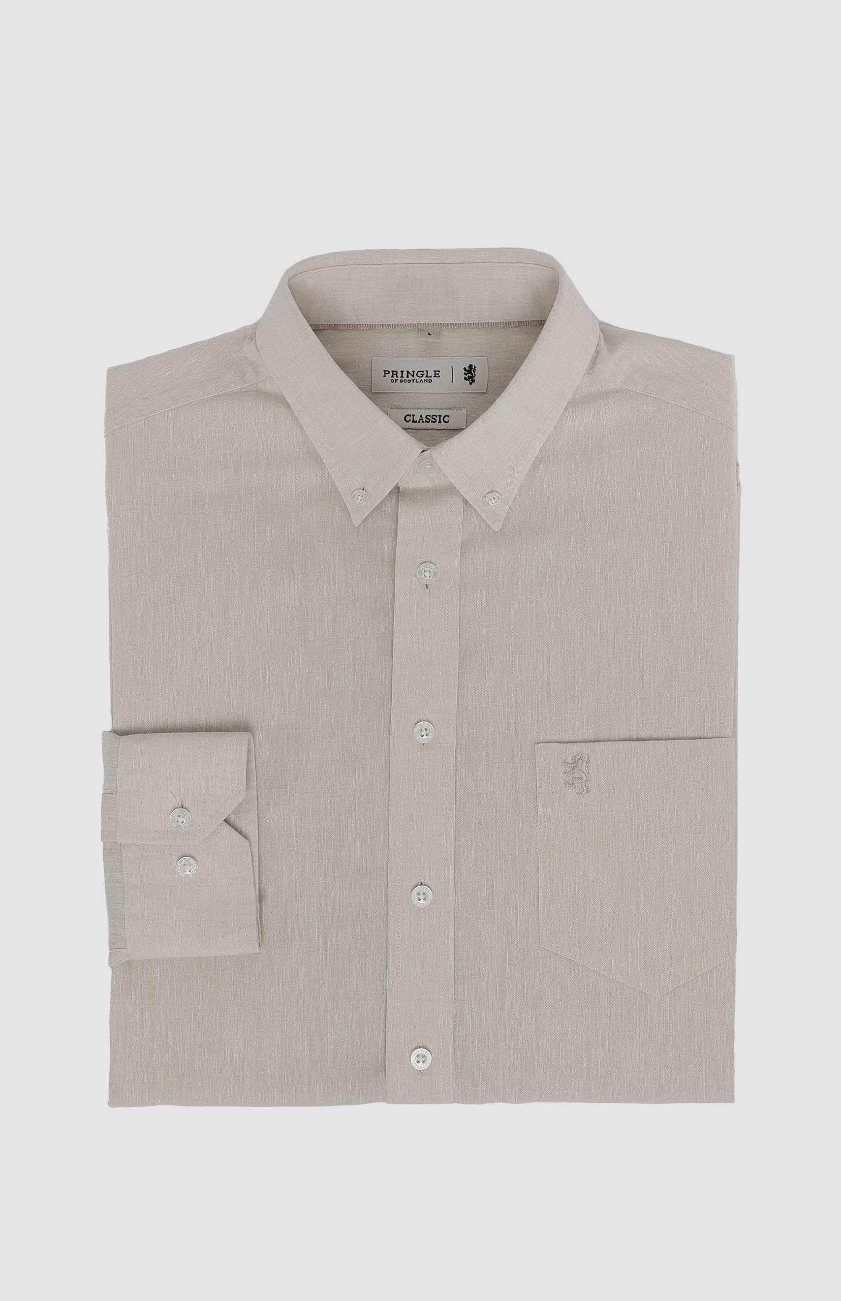 Riaan Cotton-Linen Classic Shirt - Image 4