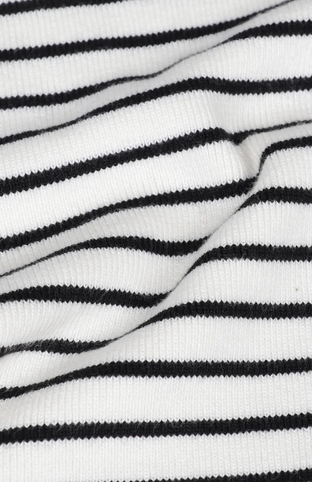Maeve Rib Knit Stripe Golfer - Pringle of Scotland®