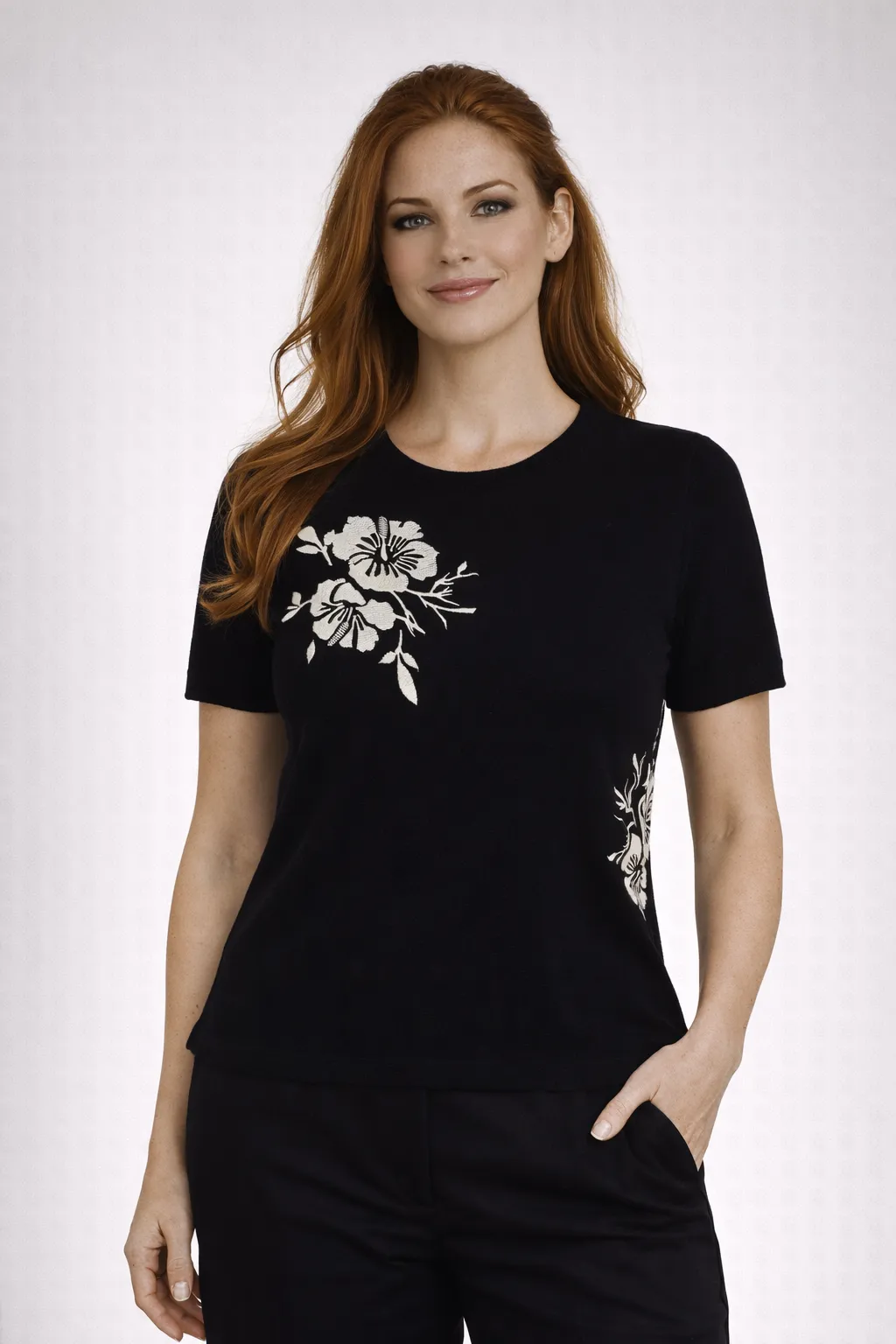 Ivy Knit Crew Neck Top