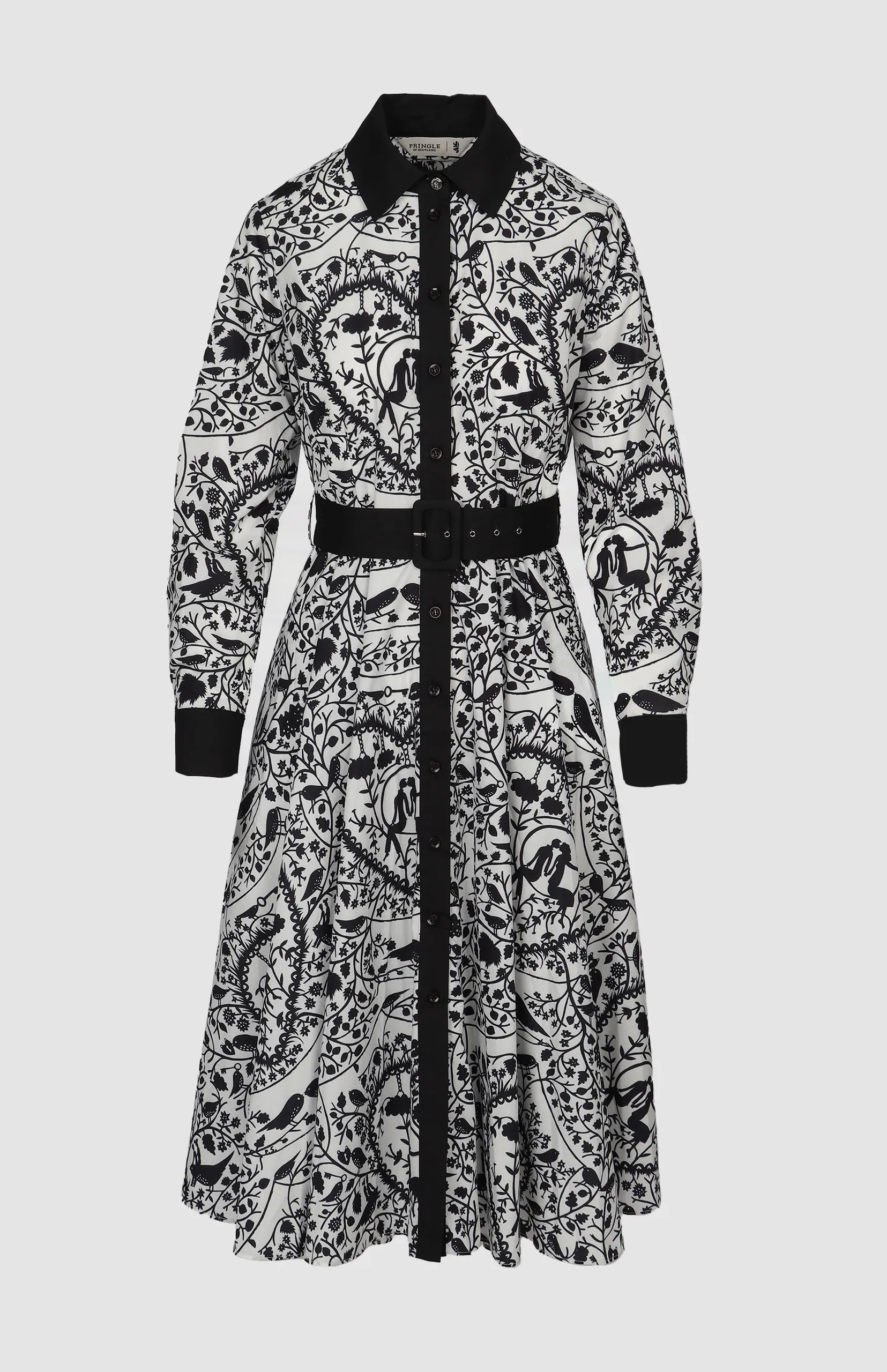 Natalie Printed Shirt Dress - Image 2