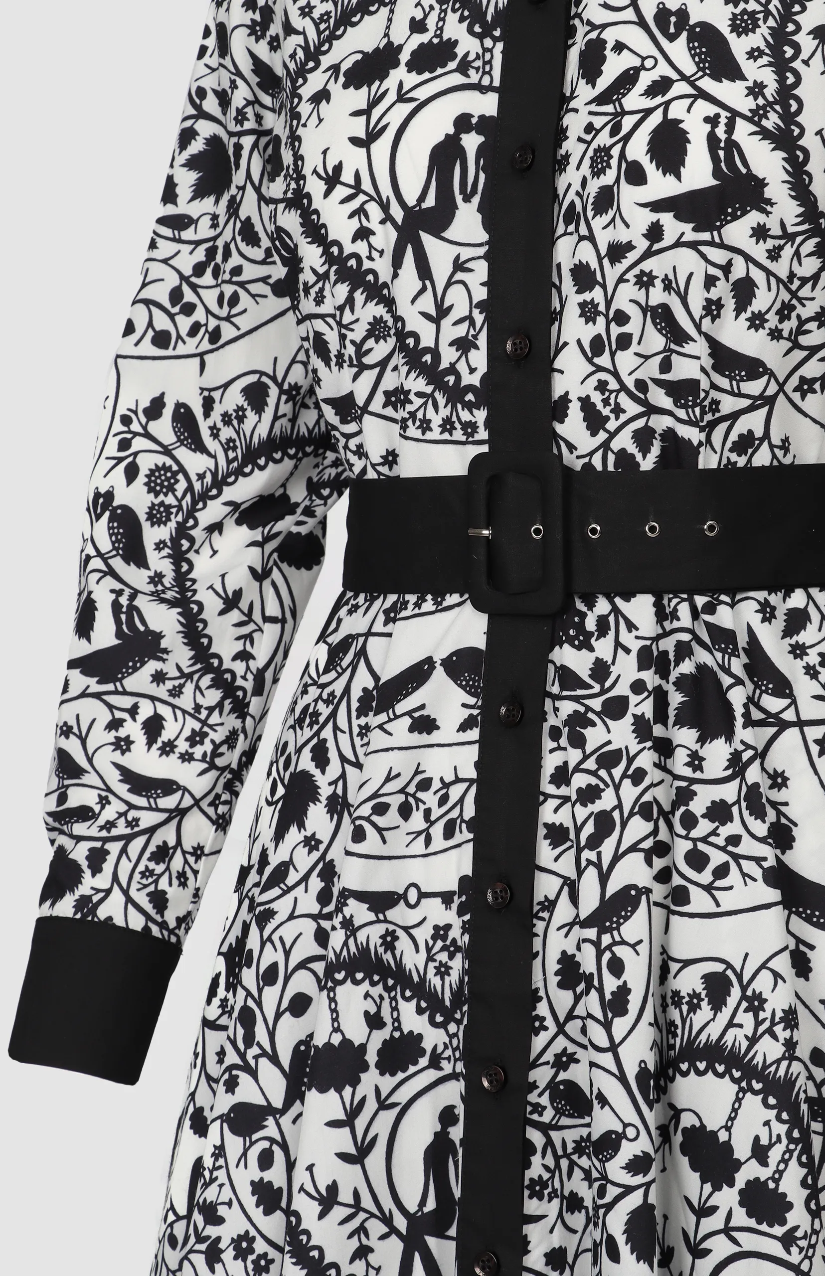 Natalie Printed Shirt Dress - Image 3