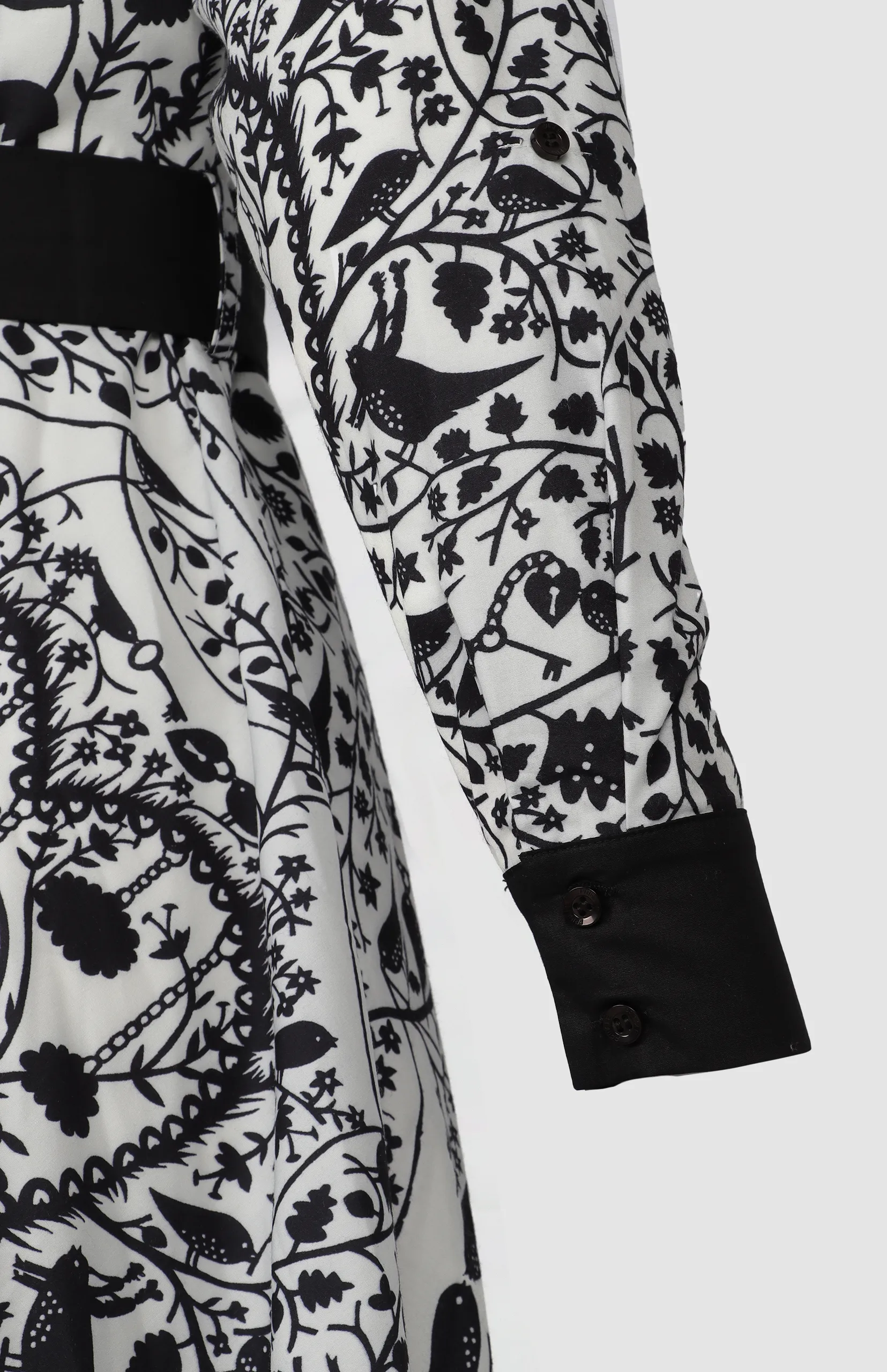 Natalie Printed Shirt Dress - Image 7