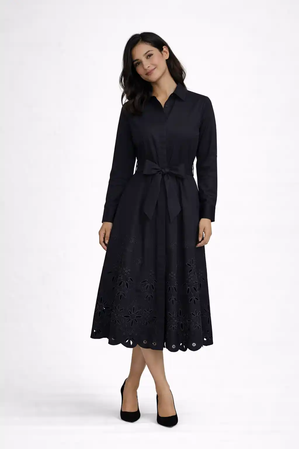 Lyla Anglaise Shirt Dress