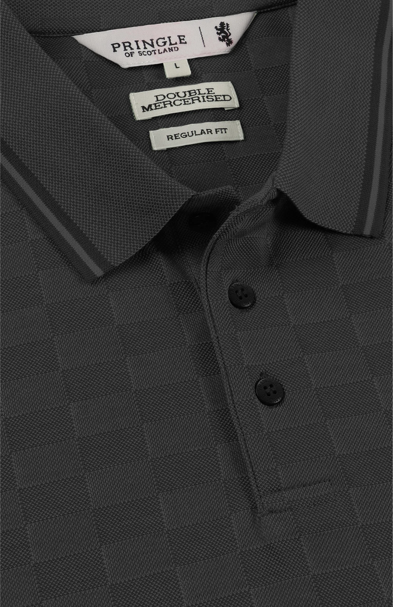 Benjamin Jacquard Mercerised Golfer - Image 3