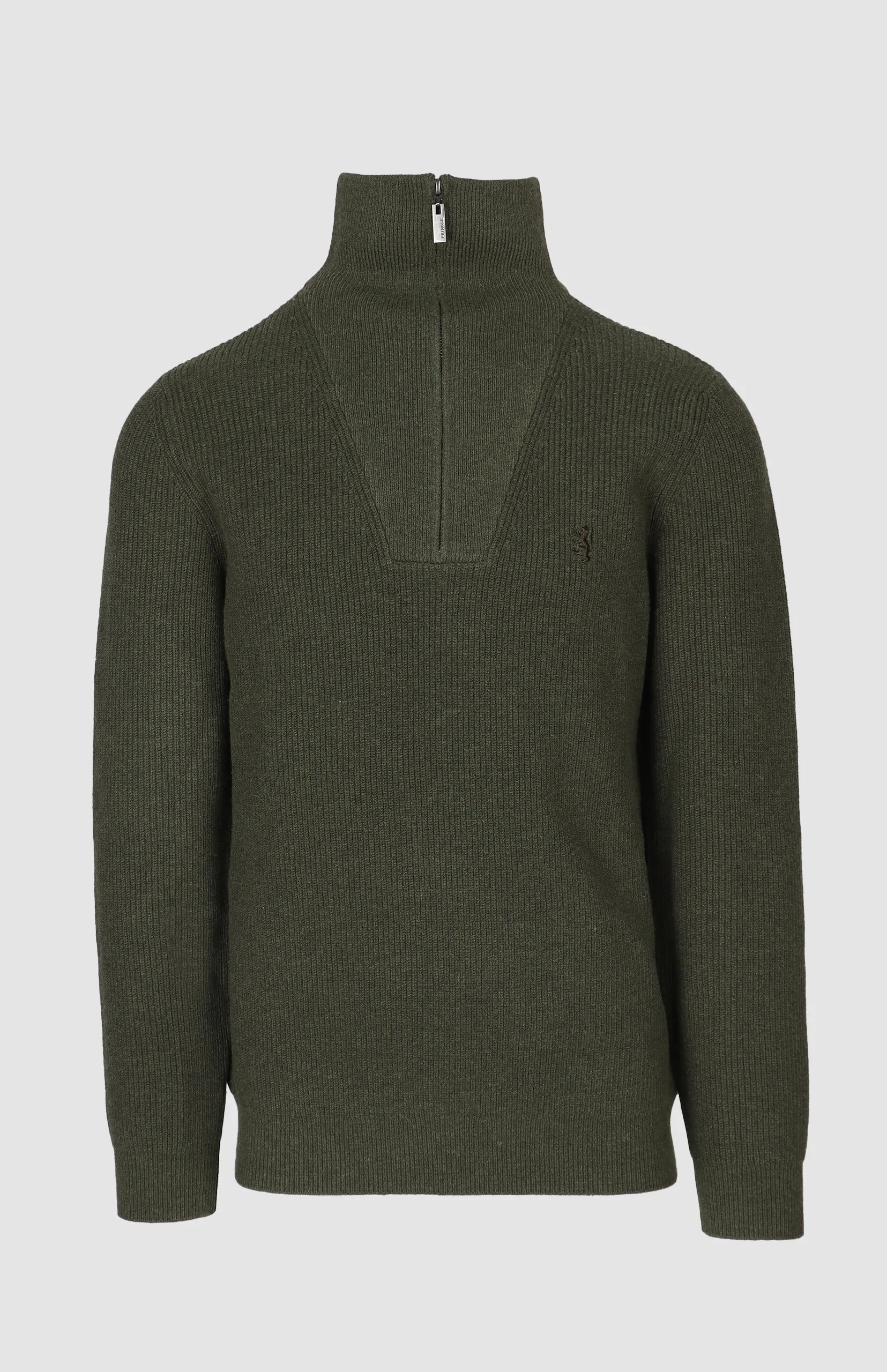 Kyle 1/4-Zip Ribbed Knit - Image 2