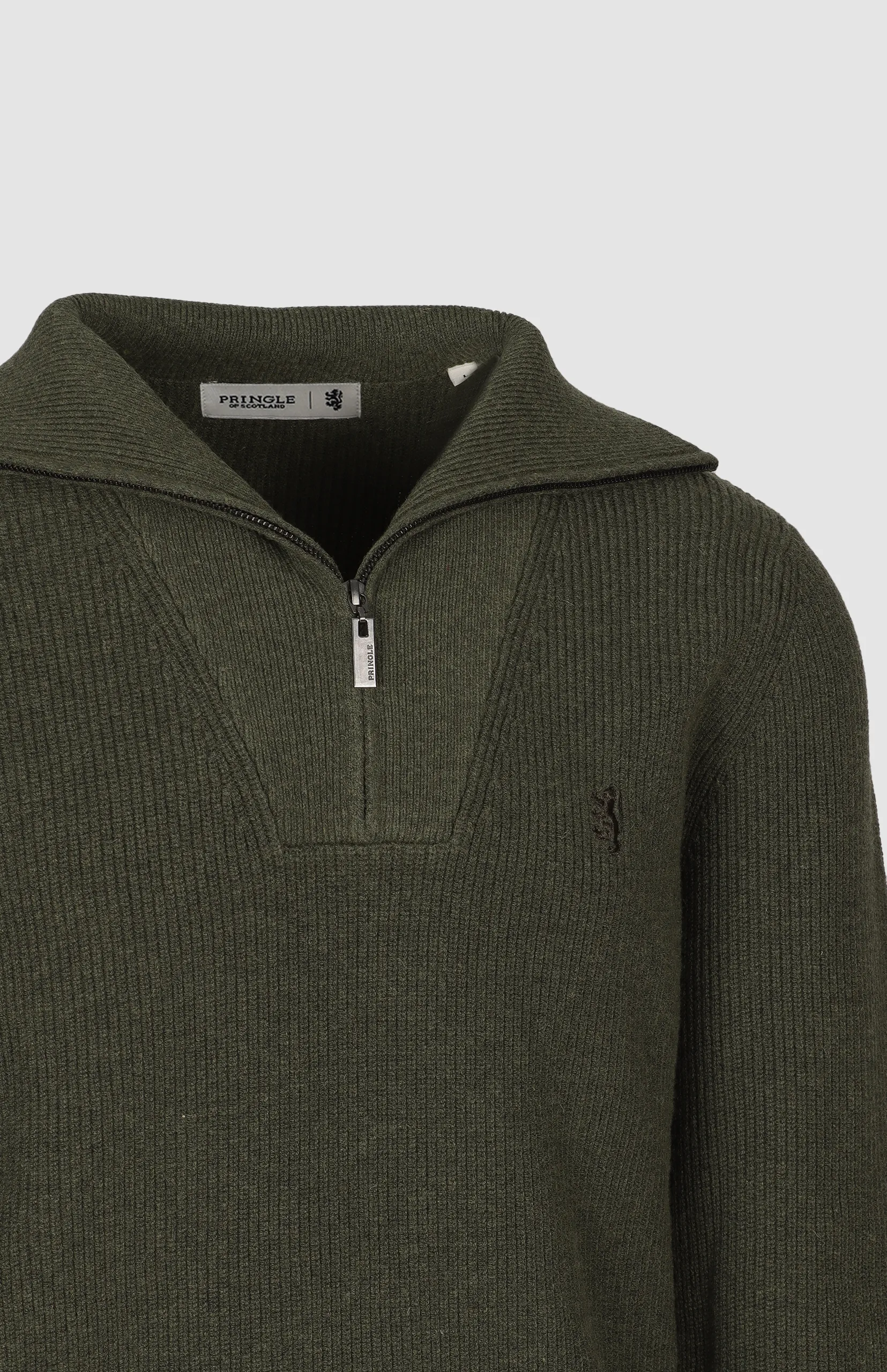 Kyle 1/4-Zip Ribbed Knit - Image 4