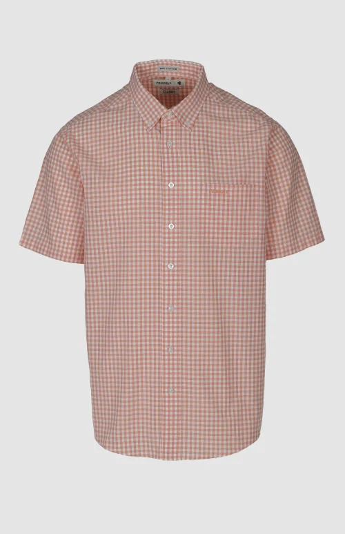 Bryan Gingham Short Sleeve Classic Shirt