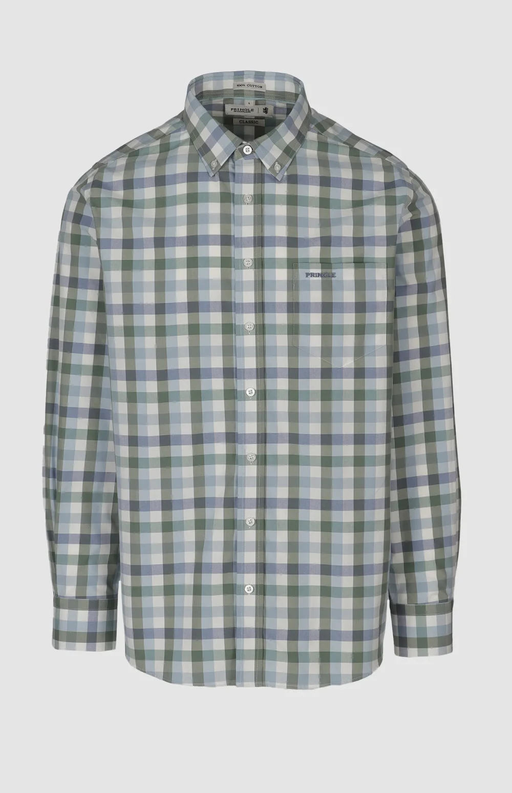 Joe Check Long Sleeve Classic Shirt - Pringle of Scotland®
