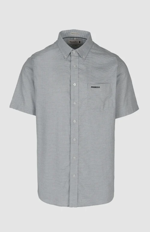 Moses Textured Short Sleeve Classic Shirt