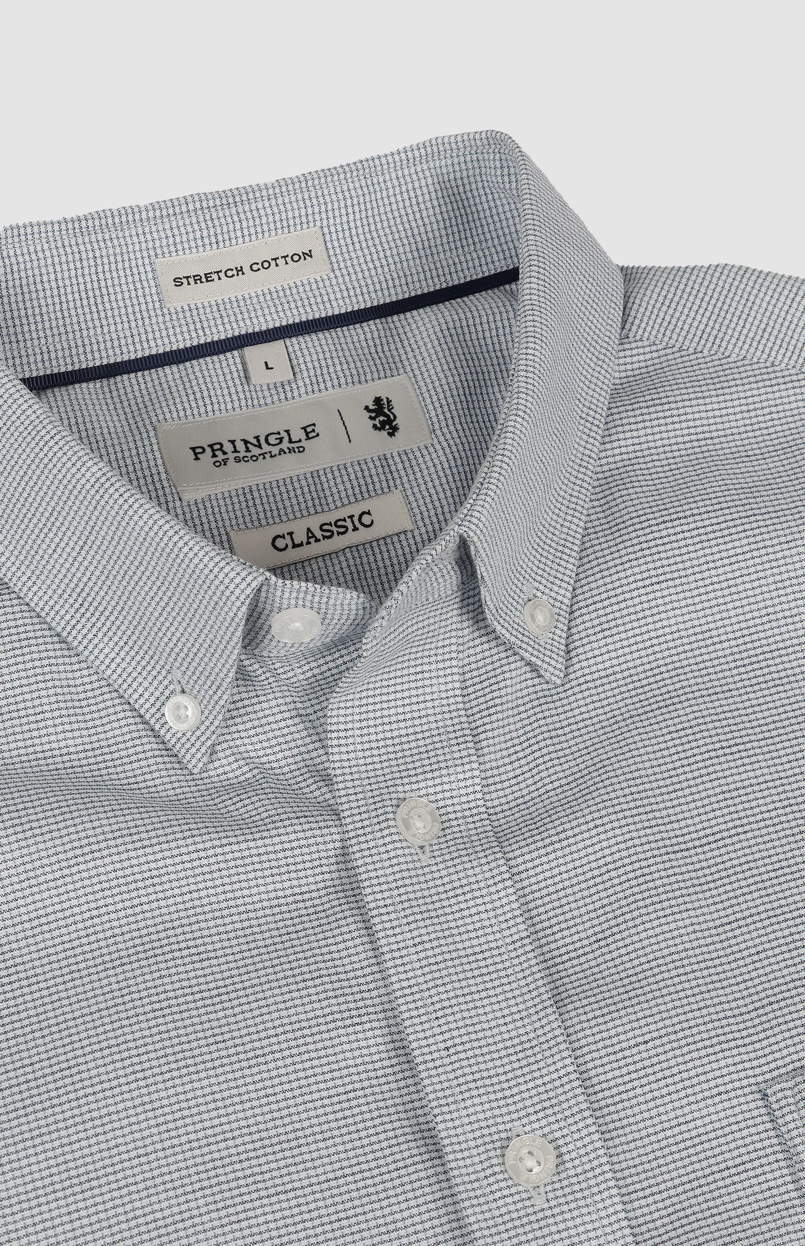 Moses Textured Short Sleeve Classic Shirt - Image 3