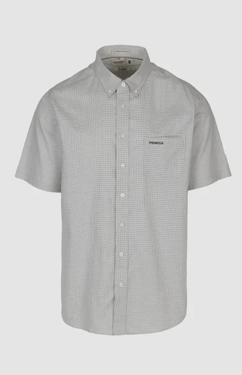 Moses Textured Short Sleeve Classic Shirt