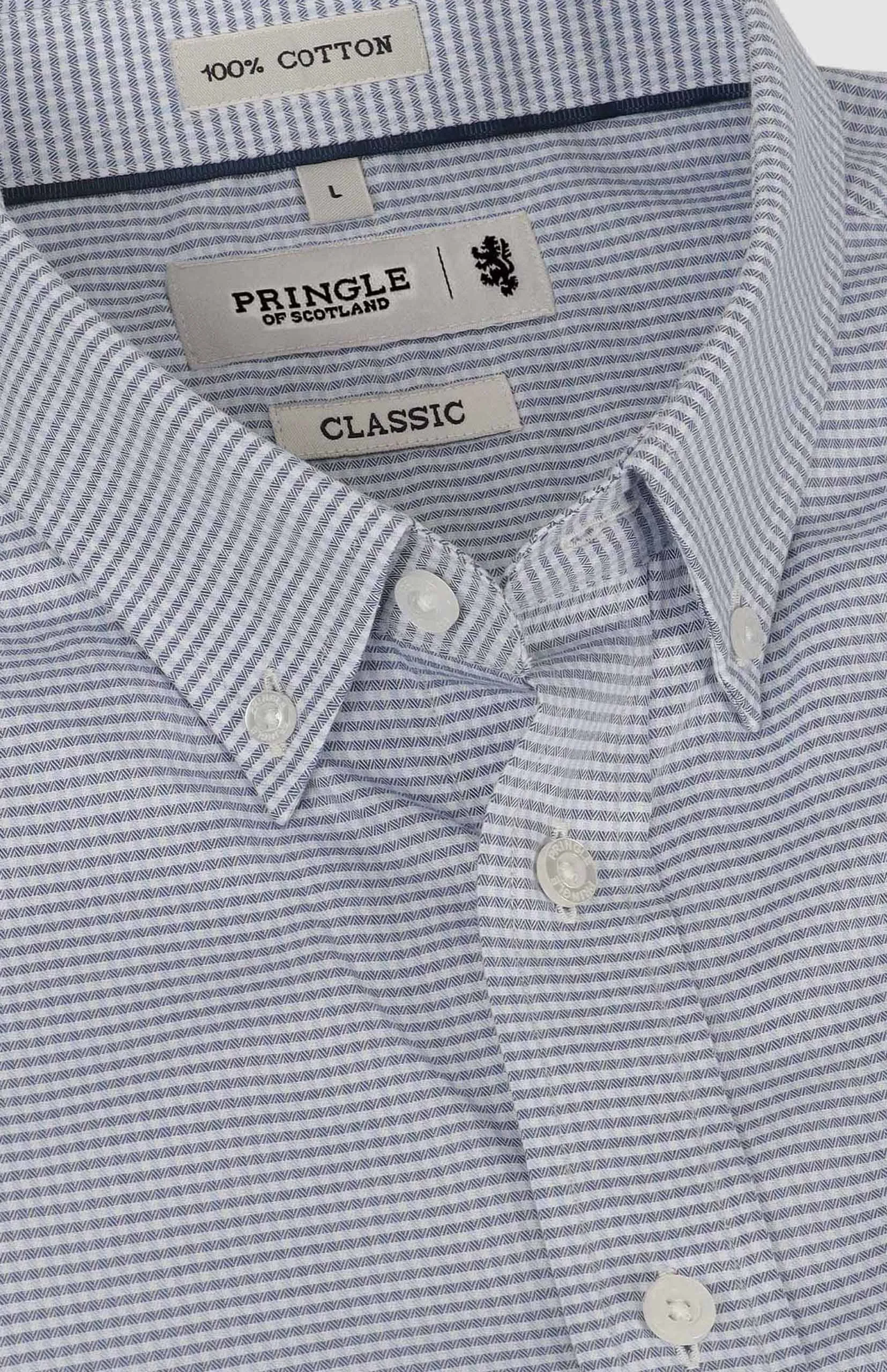 Noah Textured Classic SS Shirt - Image 3