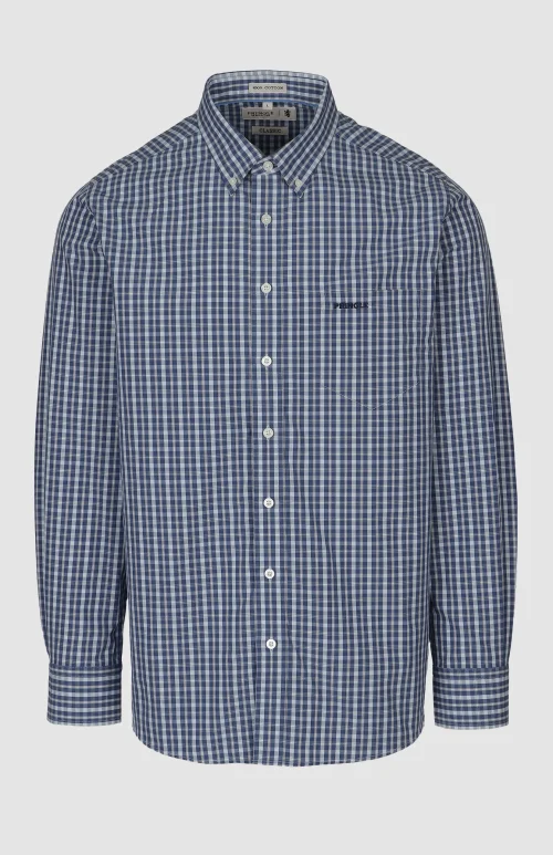 Alan Check Long Sleeve Classic Shirt