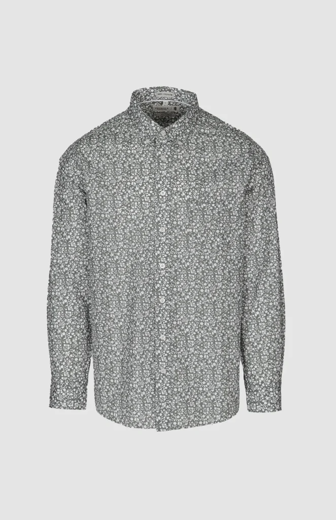 Albert Printed Long Sleeve Classic Shirt