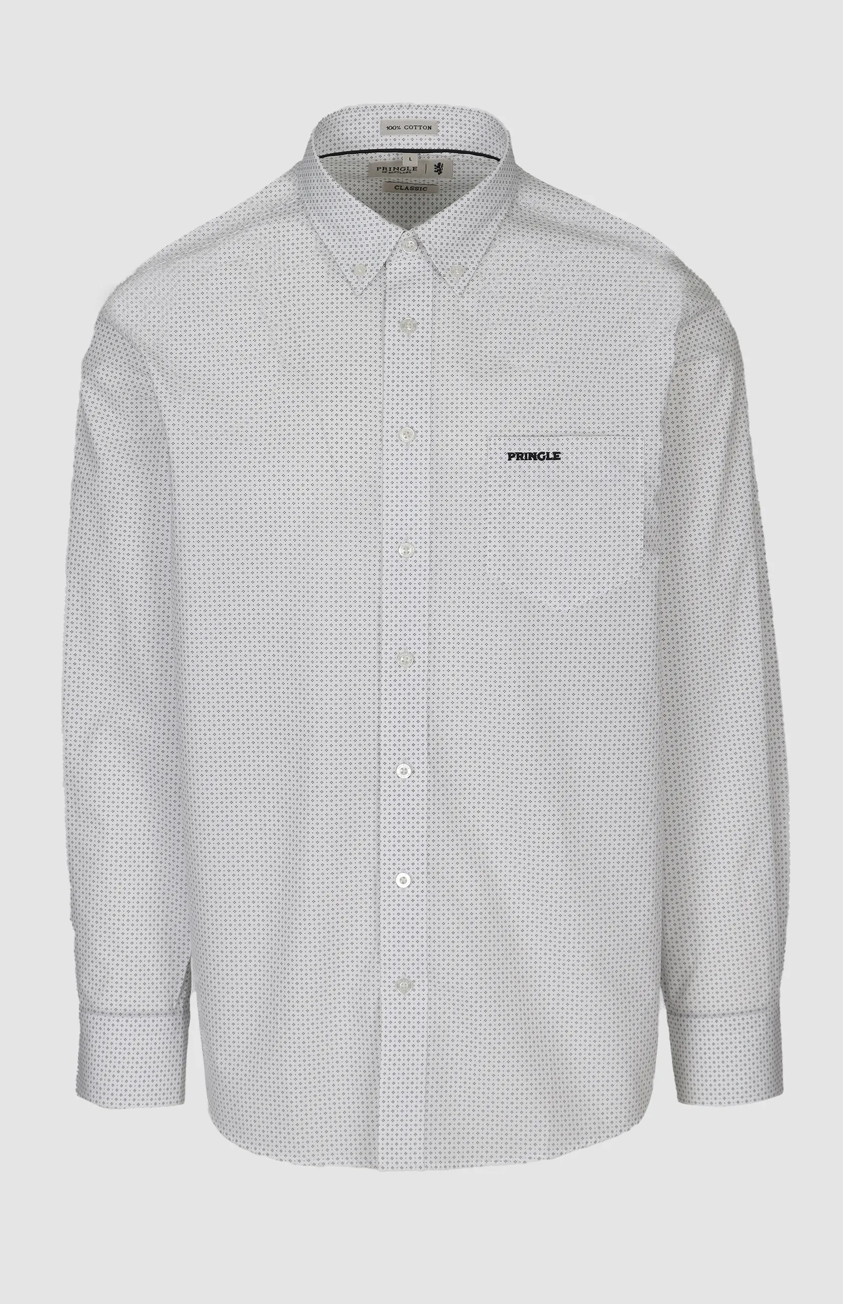 Magnus Printed Long Sleeve Classic Shirt