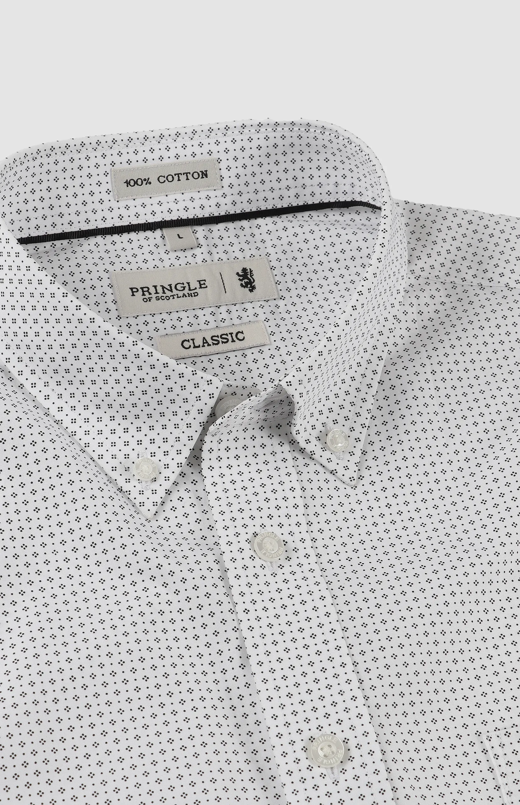 Magnus Printed Long Sleeve Classic Shirt - Image 3