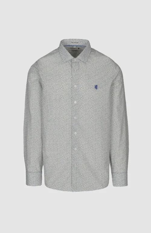 Liam Printed Long Tailored Shirt