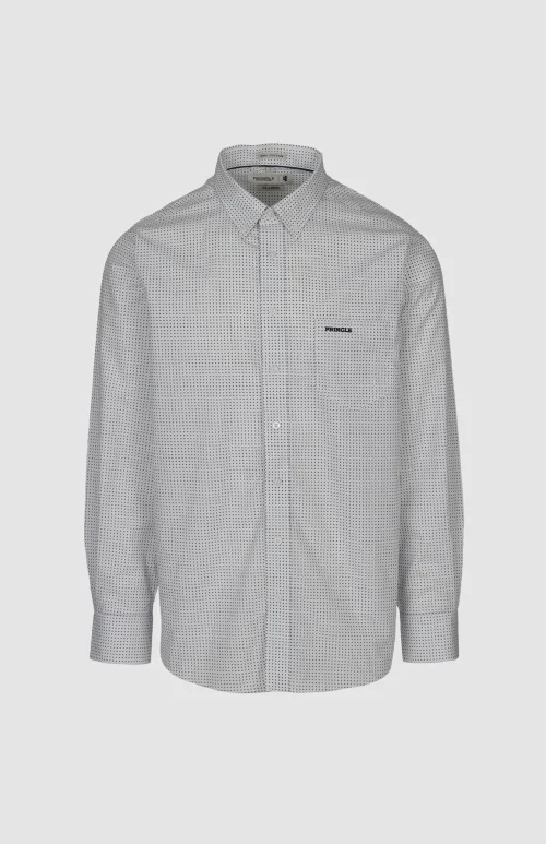 Louis Printed Long Sleeve Classic Shirt