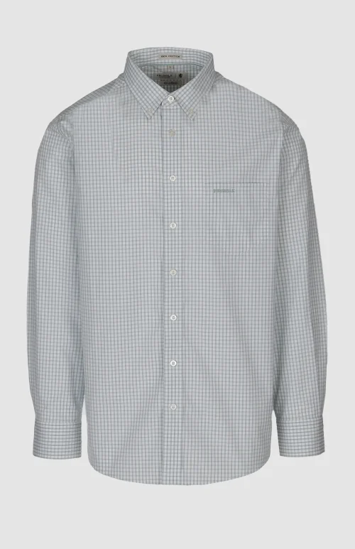Malcolm Check Long Sleeve Classic Shirt