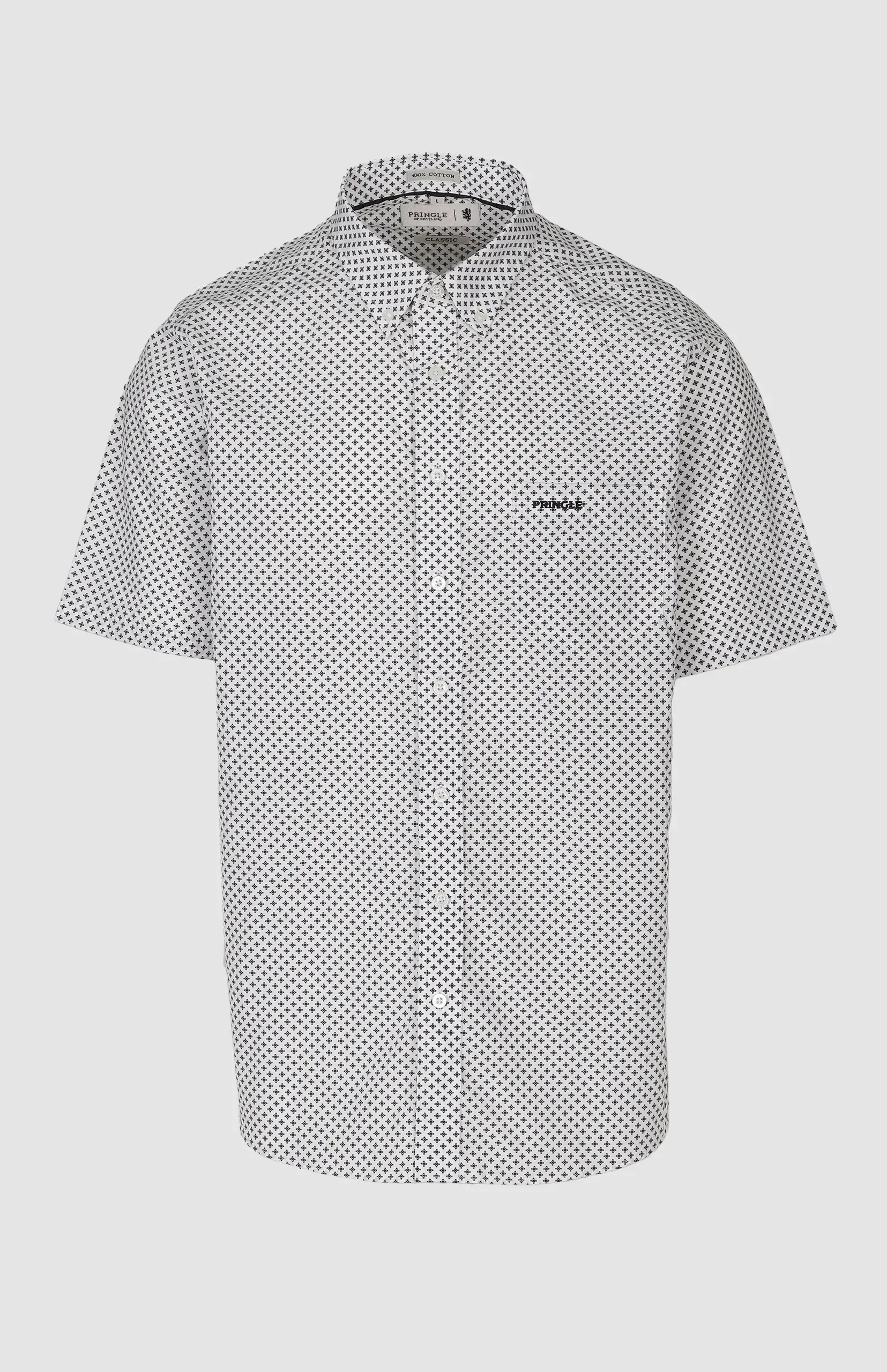 Zayden Printed Short Sleeve Classic Shirt