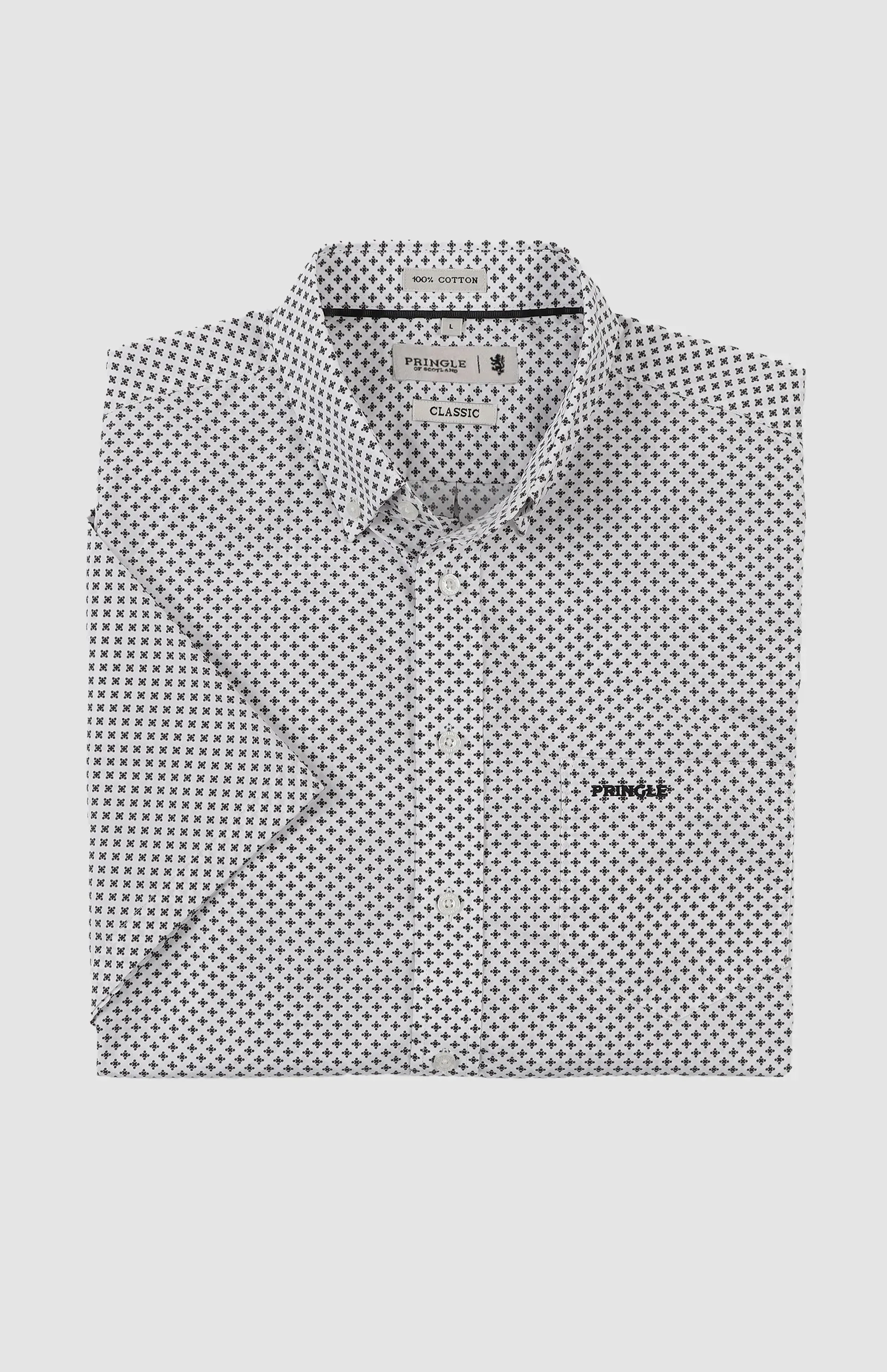 Zayden Printed Short Sleeve Classic Shirt - Image 5