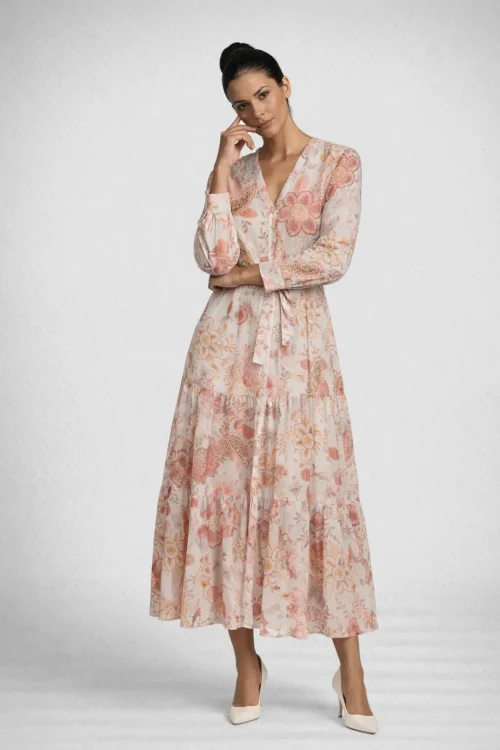 Madison Printed Maxi Dress