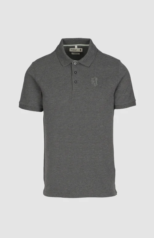 Aiden Slim Fit Piqué Golfer