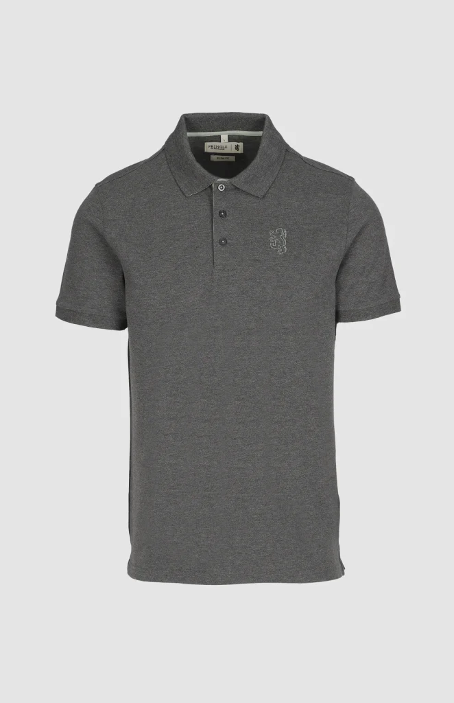 Aiden Slim Fit Piqué Golfer