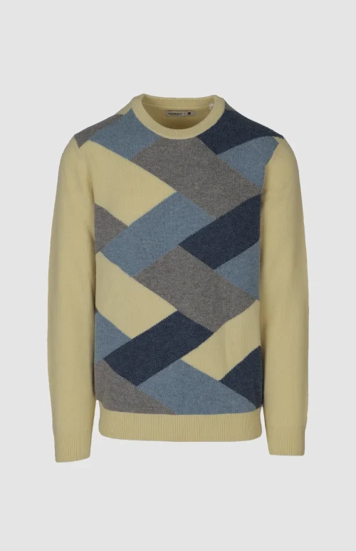 Greg Lambswool Argyle Knitwear