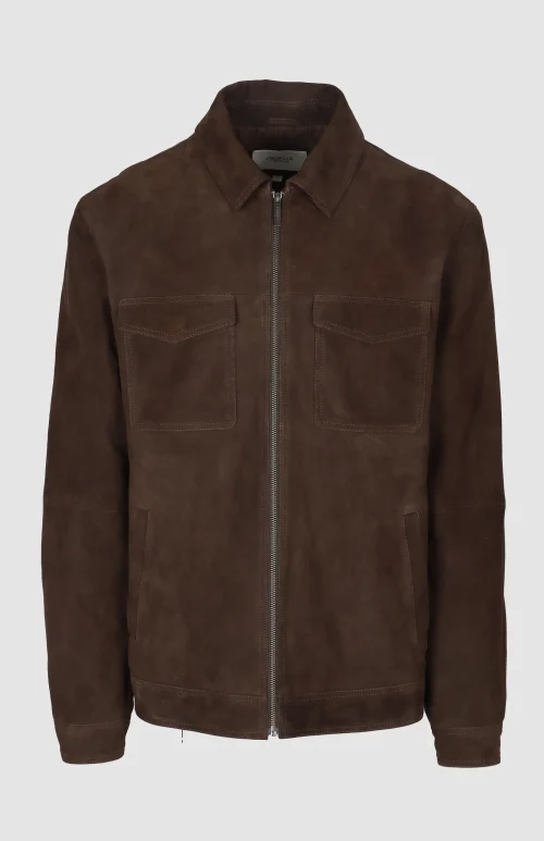 Elijah Suede Leather Jacket