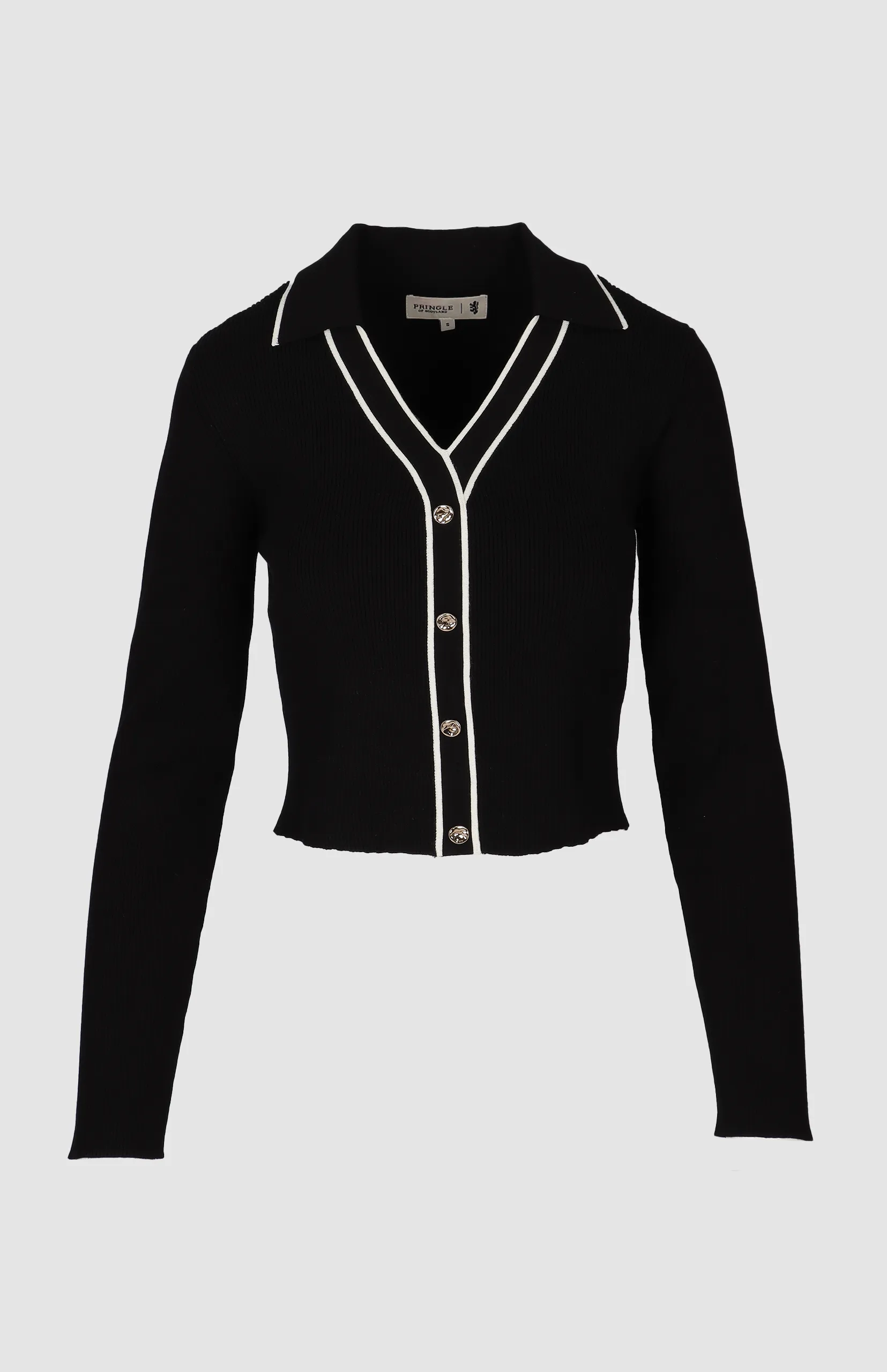 Maeve Button-Through Knit Top