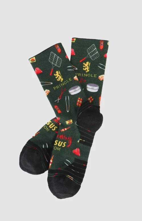 VERSUS X PRINGLE MASON CREW SOCK