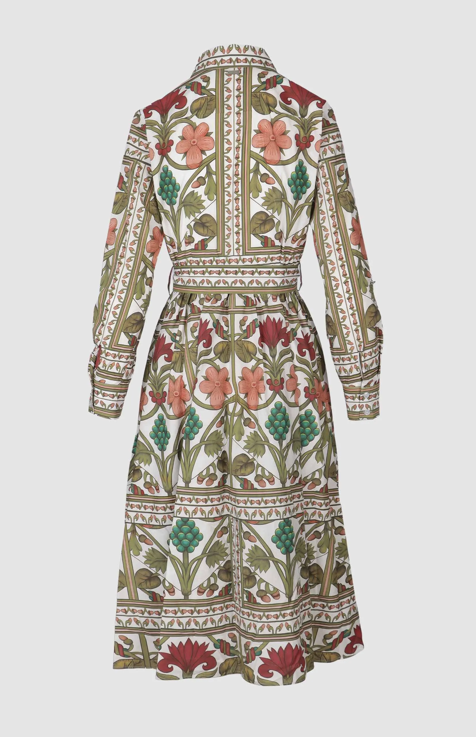 Andrea Floral Shirt Dress - Image 3