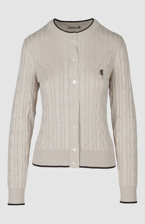 Angie Cable Knit Cardigan