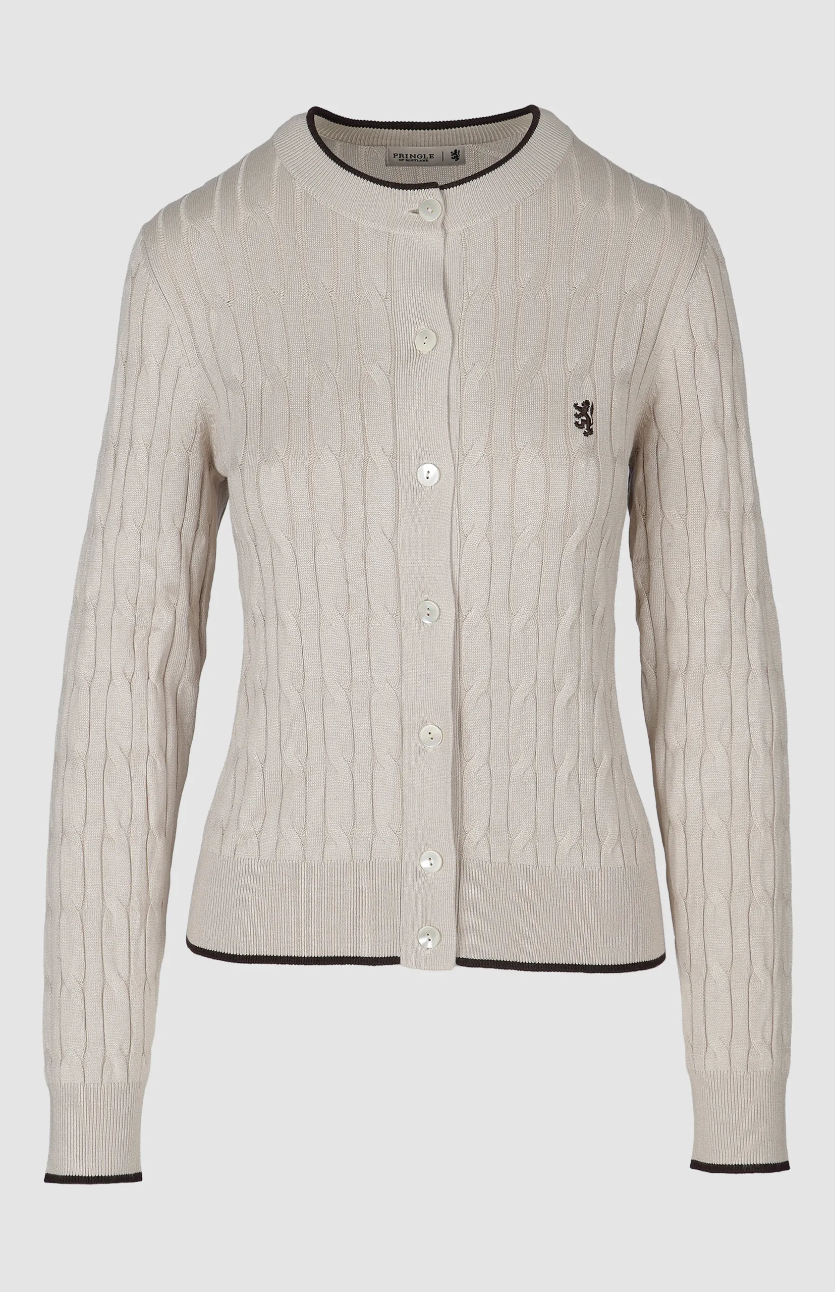 Angie Cable Knit Cardigan