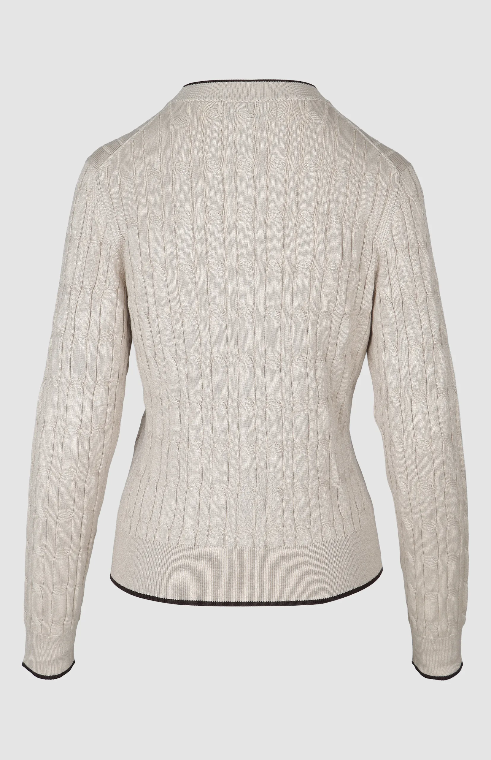 Angie Cable Knit Cardigan - Image 2